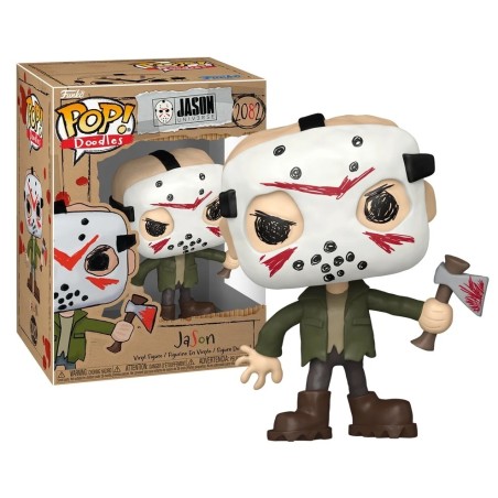 FRIDAY THE 13Th - POP Movies N° 2082 - Jason (Doodles) FUNKO