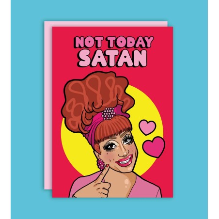 Carte Not Today Satan