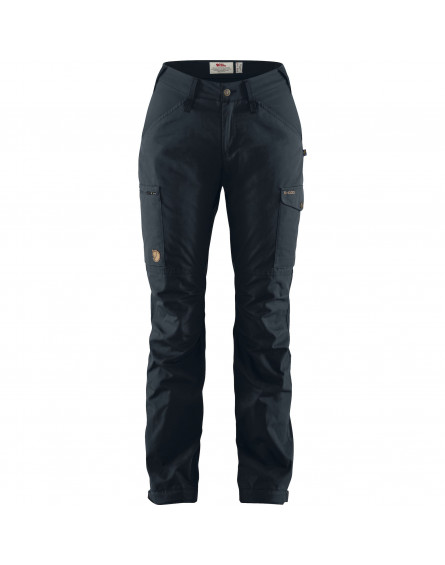 Pantalon de Randonnée Femme Kaipak Curved 555/Dark Navy FJÄLLRÄVEN