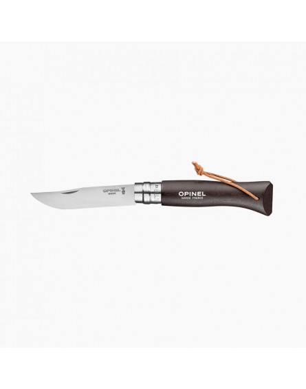 Couteau N°8 Baroudeur Noir Brun OPINEL