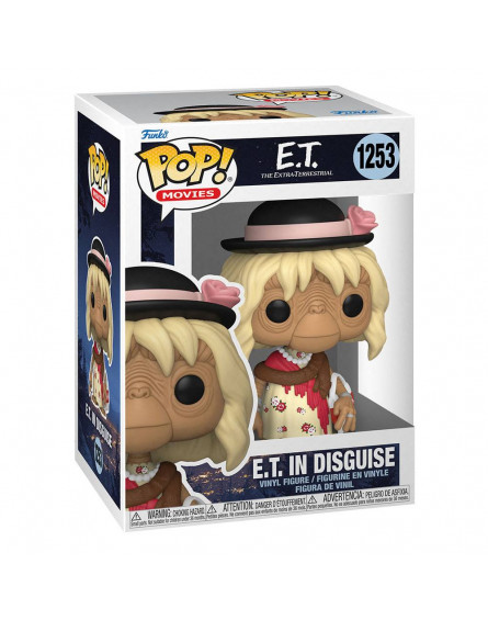 E.T. l´extra-terrestre POP! N°1253 Vinyl figurine E.T. in disguise 9 cm FUNKO
