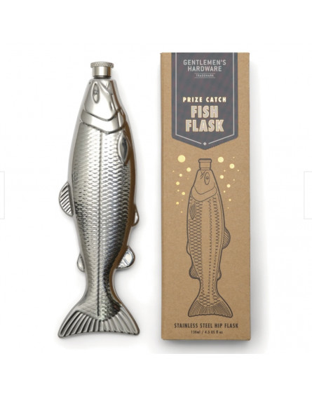 Flasque Fish Hip Flask 750 - 130ml GENTLEMEN'S HARDWARE